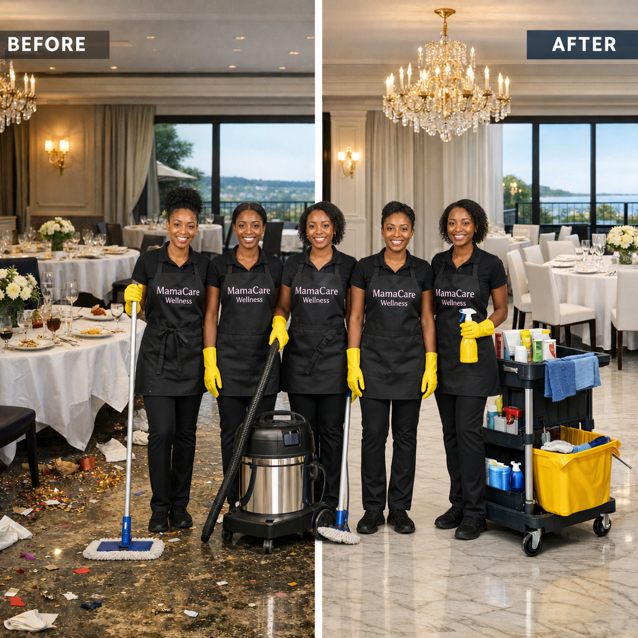 Pre & Post-Event Cleaning